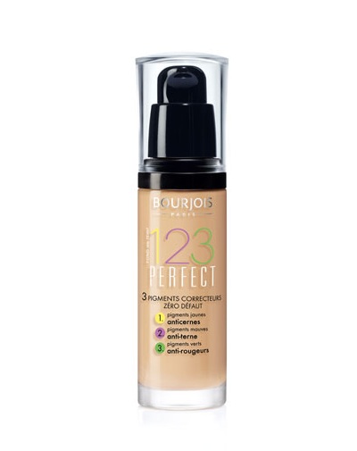 Bourjois Тональный крем 123 Perfect New тон 55 темный бежевый (Bourjois, 123 PERFECT NEW)