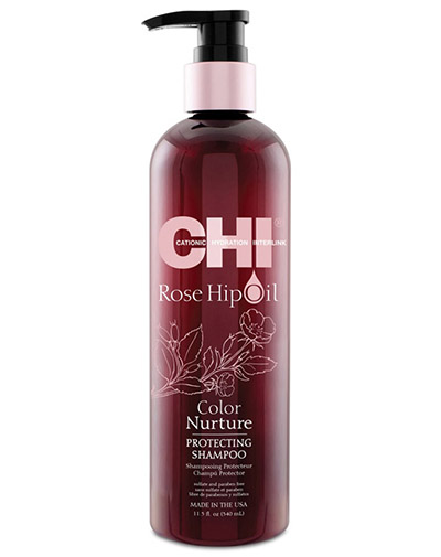 Chi Шампунь Масло дикой розы питание цвета 340 мл (Chi, Rose Hip Oil)