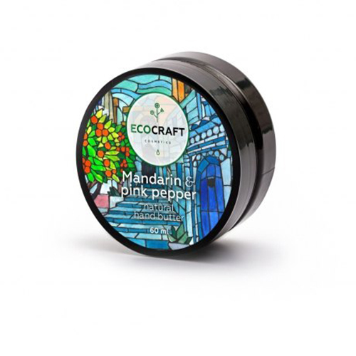Ecocraft Крем-масло для рук Мандарин и розовый перец, 60 мл (Ecocraft, Для тела)