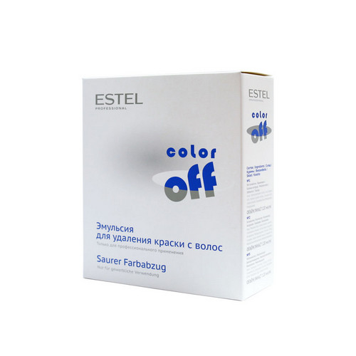 Estel Professional Эмульсия COLOR off для удаления краски с волос 3*120мл (Estel Professional, Color Off)