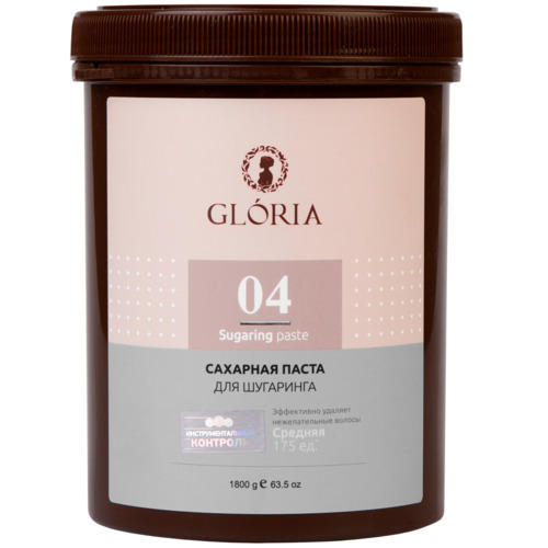 

Gloria Сахарная паста для депиляции Средняя, 1800 гр (Gloria, Gloria Classic)