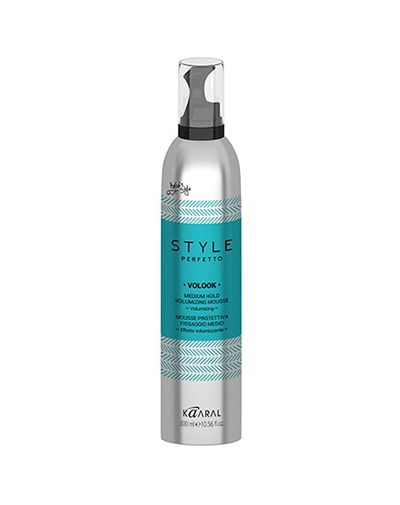 Kaaral Мусс для укладки волос средней фиксации Volook Medium Hold Volumizing Mousse, 300 мл (Kaaral, Style Perfetto)