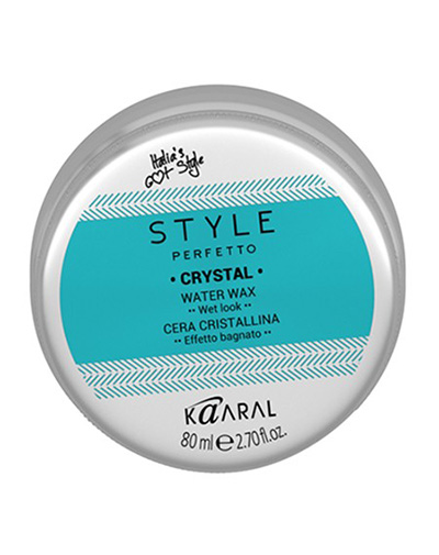 Kaaral Воск для волос с блеском Crystal Water Wax, 80 мл (Kaaral, Style Perfetto)