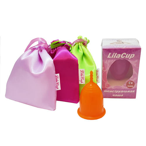 

LilaCup Чаша менструальная "Атлас Премиум", оранжевая L (LilaCup, Атлас Премиум)