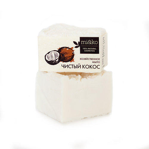 Mi&Ko Хозяйственное мыло "Чистый кокос", 175 г (Mi&Ko, Для дома) от Socolor