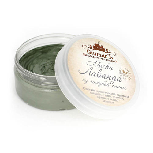 

Спивакъ Маска "Лаванда" из голубой глины, 180 г (Спивакъ, Уход за лицом), Уход за лицом