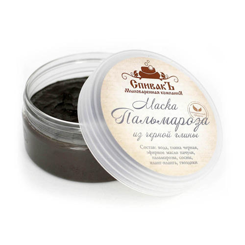 

Спивакъ Маска "Пальмароза", из черной глины, 180 г (Спивакъ, Уход за лицом), Уход за лицом