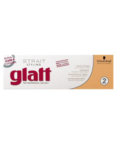 Schwarzkopf Professional Strait Styling Glatt 2 Средство для выпрямления окрашенных и пористых волос 80 х 40 х 40 мл (Schwarzkopf Professional, Strait Styling)
