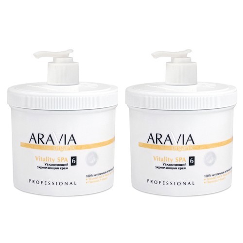 Aravia Professional Крем увлажняющий укрепляющий, 2х550 мл (Aravia Professional)