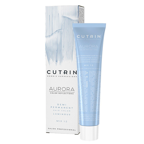 Cutrin Безаммиачный краситель Demi Permanent Luminous Soft & Sweet, 60 мл - .12 Ледяной щербет (Cutrin, Aurora) от Socolor