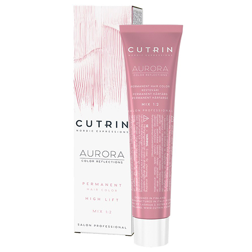 Cutrin Перманентный краситель для осветления волос Permanent High Lift Sun Never Sets, 60 мл - 11.0 Чистый натуральный блондин (Cutrin, Aurora) от Socolor