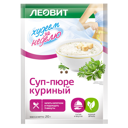 Леовит Суп-пюре куриный, 20 г (Леовит, ) от Socolor