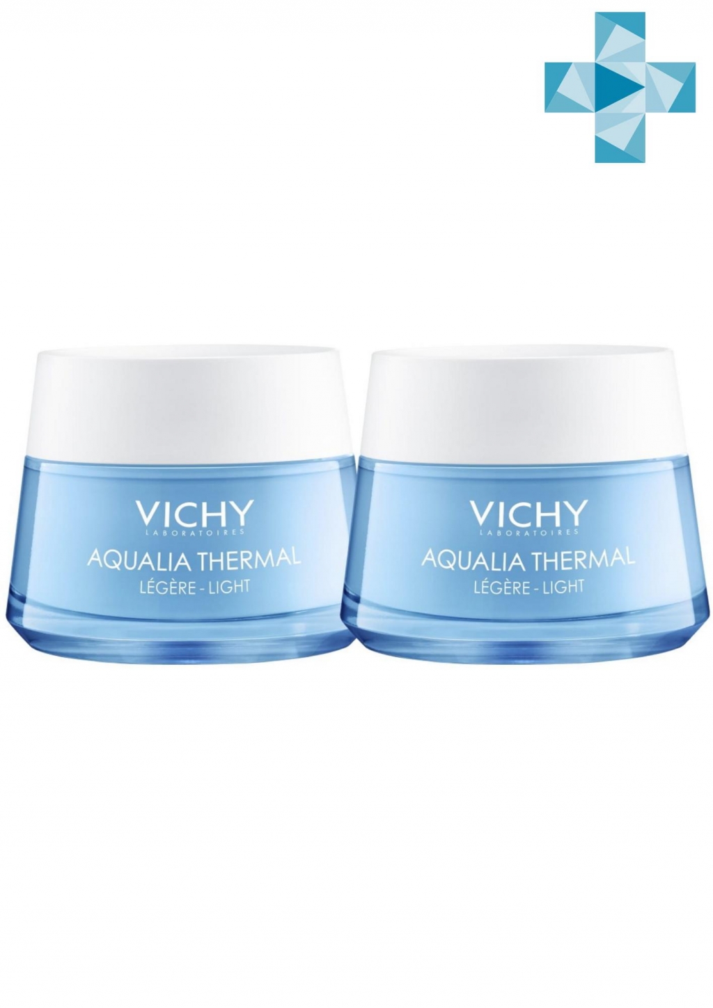Vichy Комплект Aqualia Thermal Legere Легкий крем для нормальной кожи, 2*50 мл (Vichy, Aqualia Thermal)