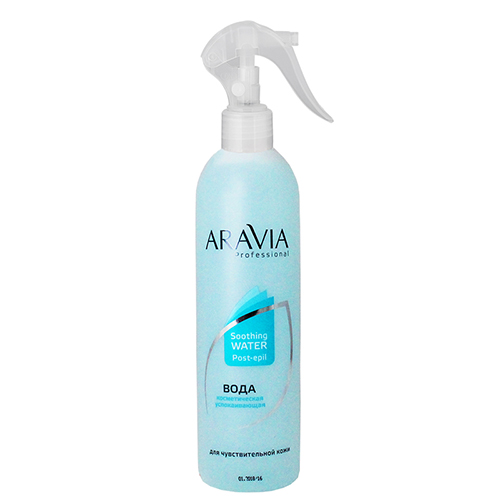 Aravia Professional Вода косметическая успокаивающая Soothing water Post-epil, 300 мл (Aravia Professional)