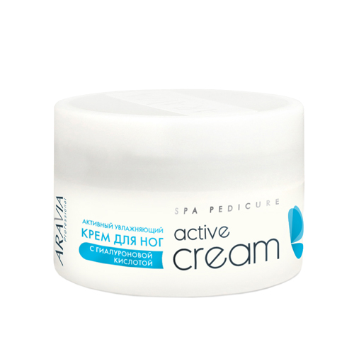 Aravia Professional Активный увлажняющий крем с гиалуроновой кислотой Active Cream, 150 мл (Aravia Professional)