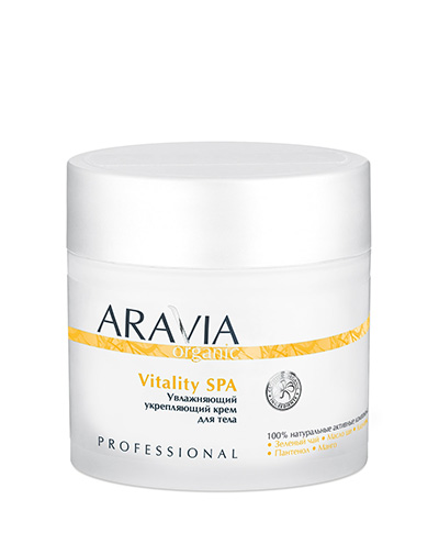 Aravia Professional Крем для тела увлажняющий укрепляющий Vitality SPA, 300 мл (Aravia Professional, Aravia Organic)