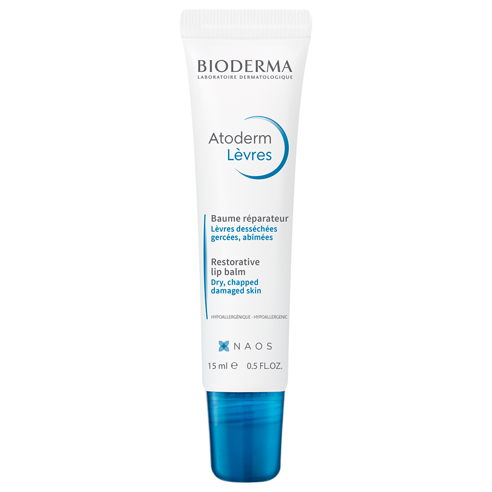 Bioderma Питательный бальзам для губ Атодерм, 15 мл (Bioderma, Atoderm)