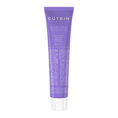 Cutrin Стойкая крем-краска для волос-микстон Color Reflection Mixer, 60 мл - 0.11 Голубой микс-тон (Cutrin, Aurora) от Socolor