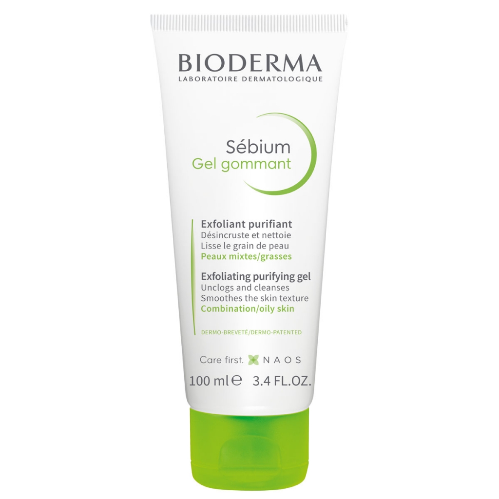 

Bioderma Отшелушивающий гуммирующий гель с микрогранулами, 100 мл (Bioderma, Sebium), Sebium