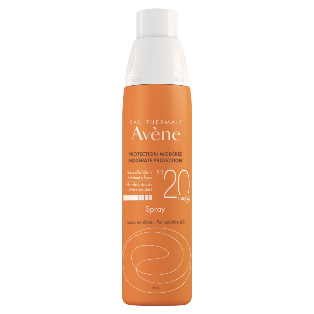 Avene Солнцезащитный спрей SPF 20 Умеренная защита, 200 мл (Avene, Suncare)