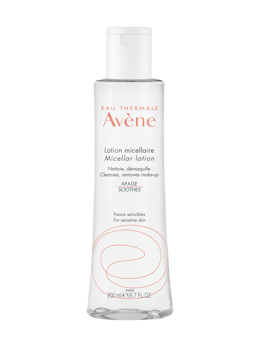 Avene Мицеллярный лосьон для очищения кожи и удаления макияжа, 200 мл (Avene, Sensibles)