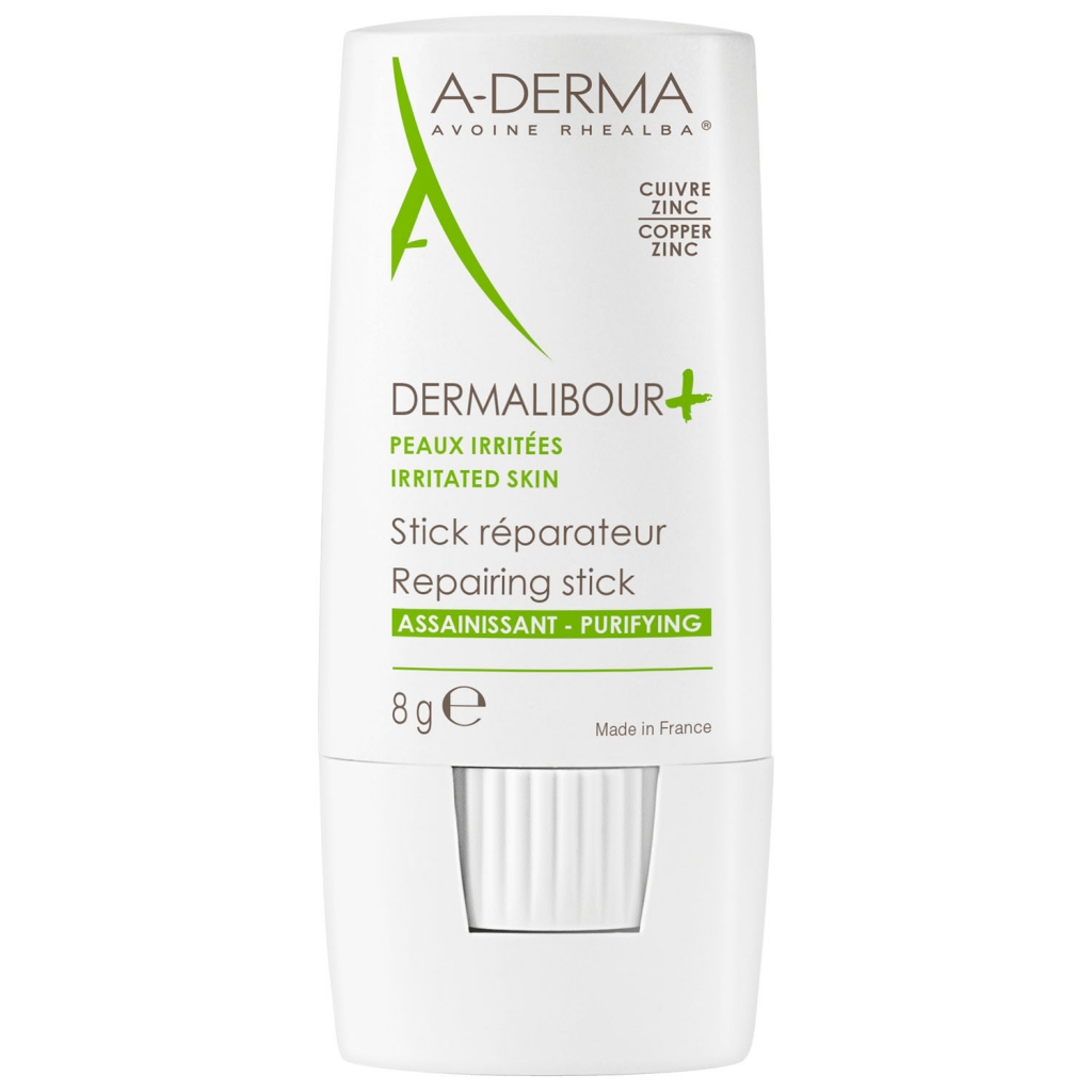 A-Derma Восстанавливающий стик для лица и тела 0+, 8 г (A-Derma, Dermalibour+)