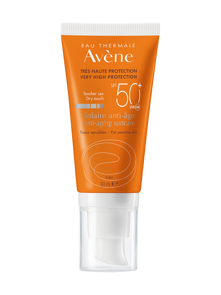 Avene Антивозрастная защита от солнца Anti-aging suncare SPF50+, 50 мл (Avene, Suncare)