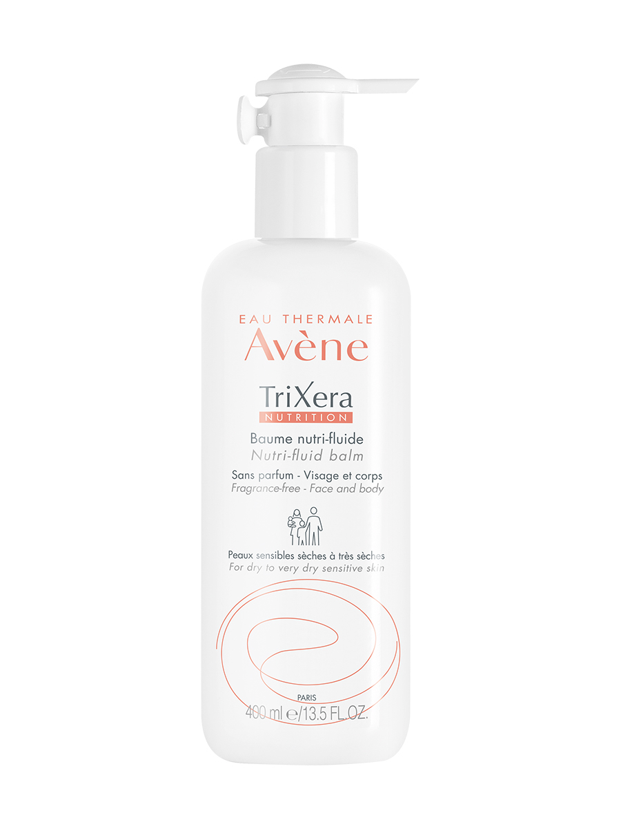 Avene Трикзера Легкий питательный бальзам Nutrition, 400 мл (Avene, TriXera+)