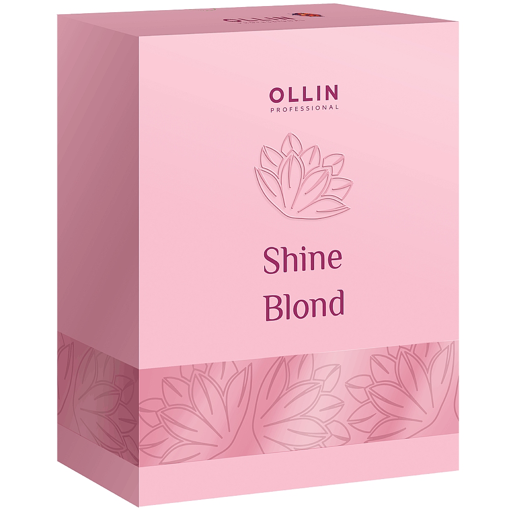 Ollin Professional Набор для светлых и блондированных волос Shine Blond (шампунь, 300 мл + кондиционер, 250 мл + масло, 50 мл) (Ollin Professional, Уход за волосами)