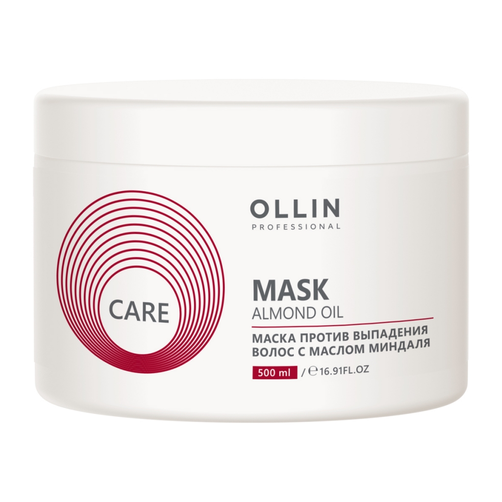 Ollin Professional Маска против выпадения волос с маслом миндаля, 500 мл (Ollin Professional, Уход за волосами)