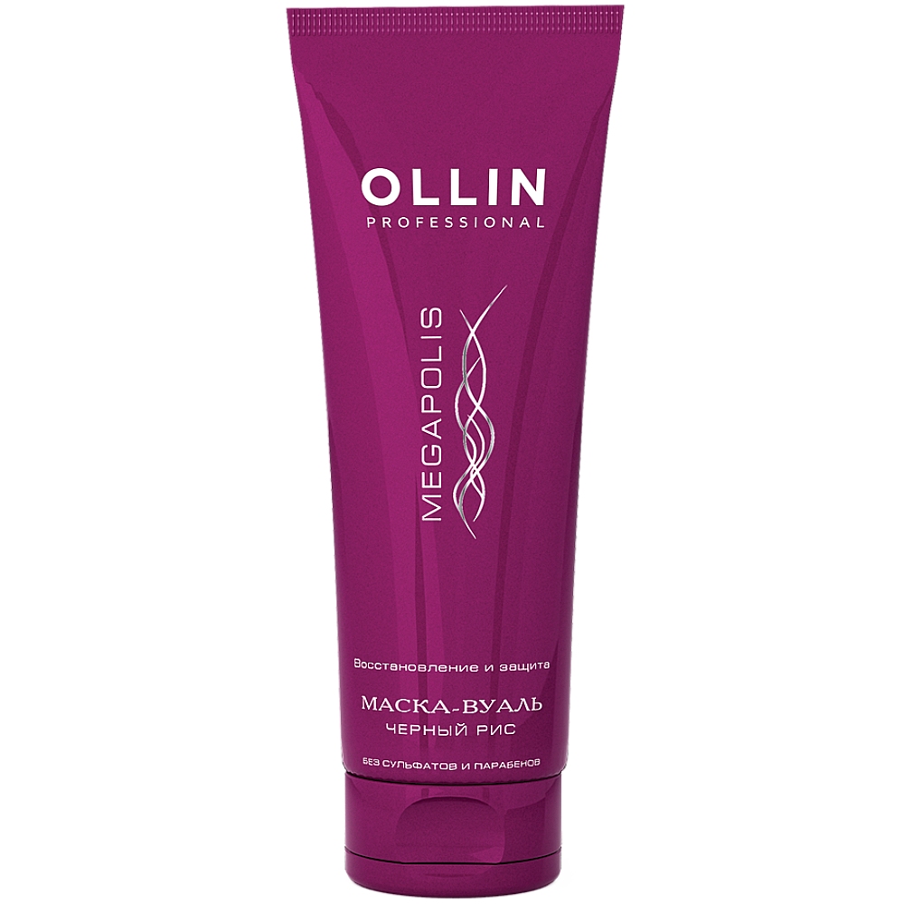 

Ollin Professional Бессульфатная маска-вуаль на основе черного риса, 250 мл (Ollin Professional, Уход за волосами), Уход за волосами