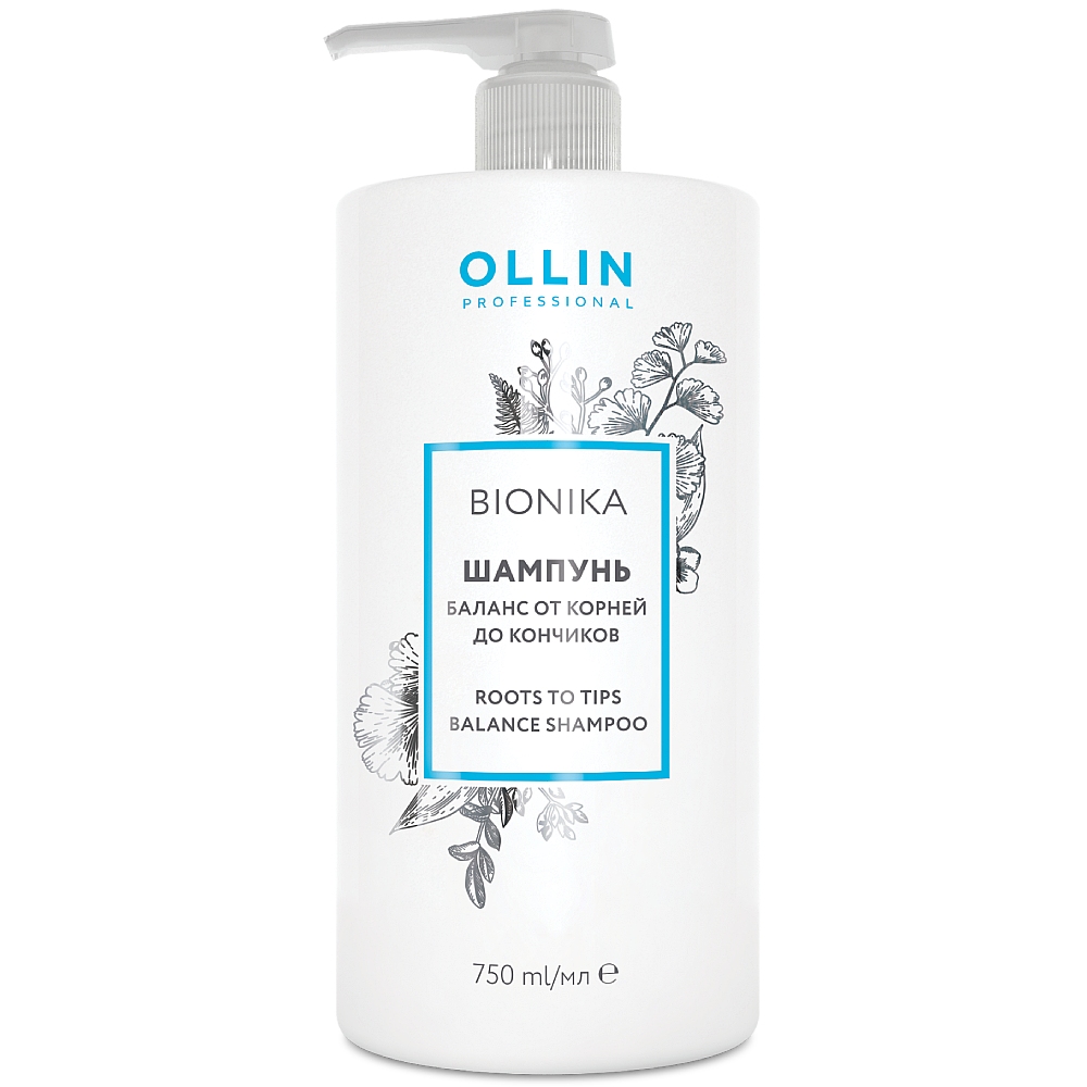 Купить Ollin Professional Шампунь Баланс от корней до кончиков, 750 мл (Ollin Professional, Уход за волосами)