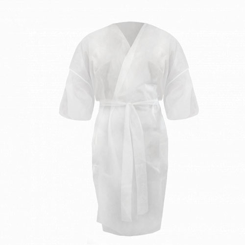 Купить Чистовье Халат кимоно с рукавами SMS люкс белый, 1 х 5 шт (Чистовье, Расходные материалы и одежда для процедур)