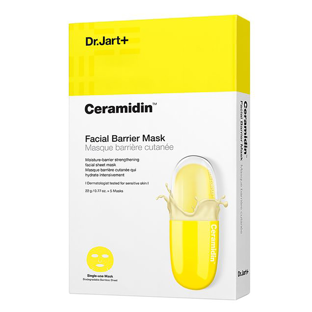 Dr. Jart+ Питательная маска для лица Facial Barrier mask, 22 г.* 5 шт. (Dr. Jart+, Ceramidin)