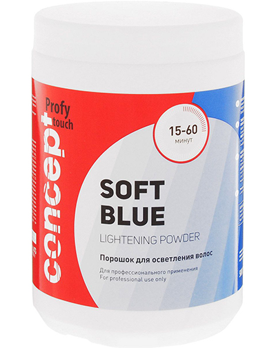Concept Порошок для осветления волос Soft Blue Lightening Powder, 500 г (Concept, Окрашивание)