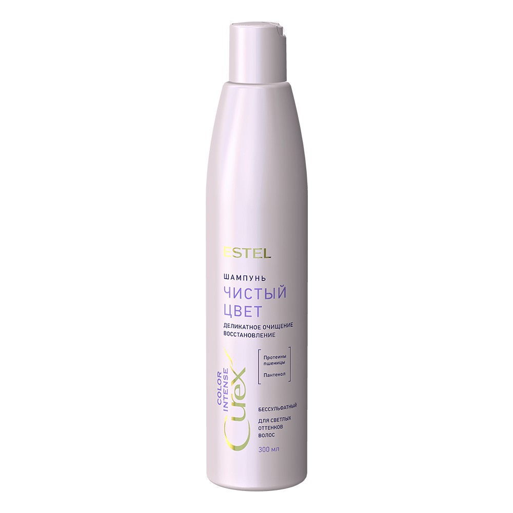 Купить Estel Professional Шампунь Чистый цвет для светлых оттенков волос, 300 мл (Estel Professional, Curex)