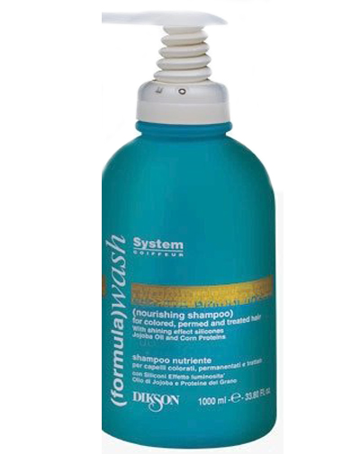 Dikson Питательный шампунь для ухода за окрашенными и поврежденными волосами Nourishing Shampoo, 1000 мл (Dikson, Formula Wash)