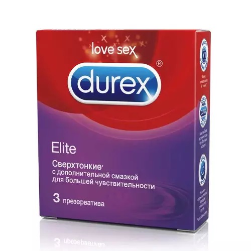 Презервативы Elite, 3 шт