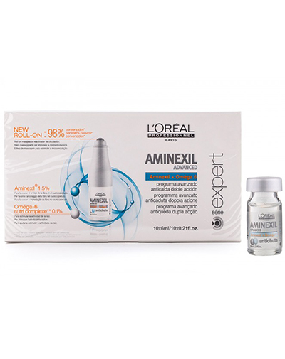 L'Oreal Professionnel Ампулы Expert Aminexil Advanced Scalp против выпадения волос, 42*6 мл (L'Oreal Professionnel, Уход за волосами)