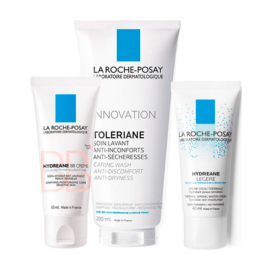 

La Roche-Posay Набор Hydreane Legere (Увлажняющий крем Гидриан Лежер, 40 мл + ВВ крем Гидриан светлый тон SPF20, 40 мл + Очищающий гель-уход, 200 мл) (La Roche-Posay, Hydreane)