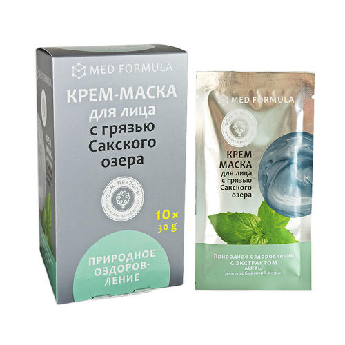 

Дом природы Крем-маска"Природное оздоровление" для проблемной кожи, 30г*10шт (Дом природы, )
