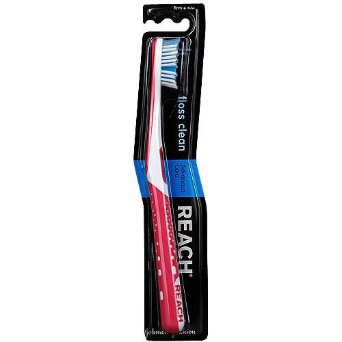 

Reach Зубная щетка средней жесткости Floss Clean Medium, 1 шт. (Reach, Зубные щетки)