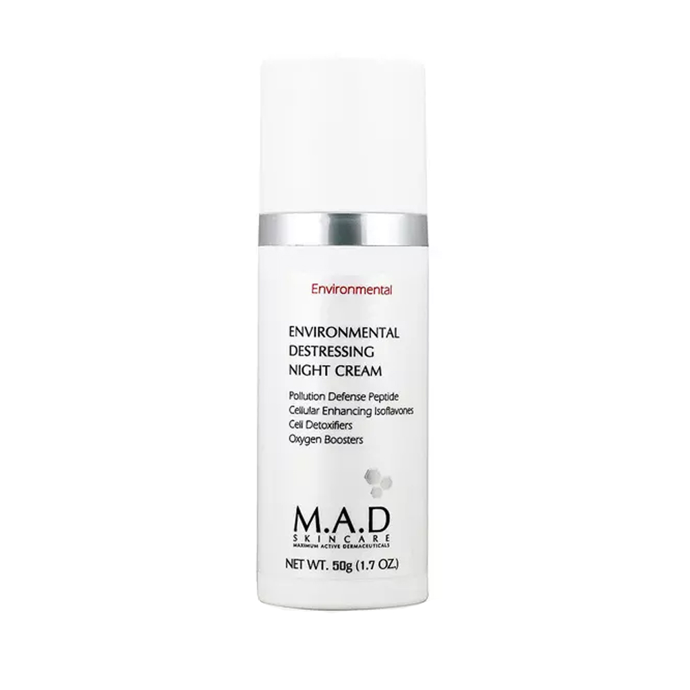 

M.A.D. Восстанавливающий ночной крем антистресс, 50 г (M.A.D., Environmental)