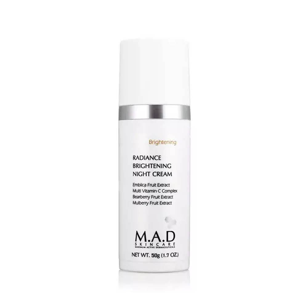 

M.A.D. Ночной восстанавливающий крем выравнивающий тон кожи, 50 г (M.A.D., Brightening)
