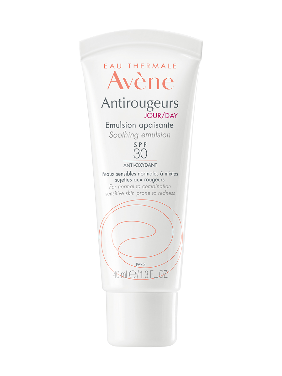 Avene Дневная увлажняющая эмульсия Антиружер Jour SPF 30, 40 мл (Avene, Antirougeurs)