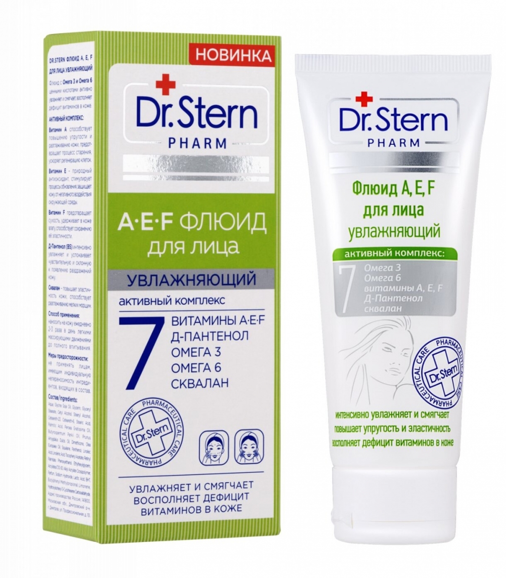 

Dr. Stern Увлажняющий флюид А, Е, F для лица, 75 мл (Dr. Stern, Для лица)