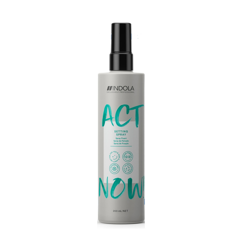 Indola Моделирующий спрей Act Now Setting Spray для укладки волос, 200 мл (Indola, Стайлинг)