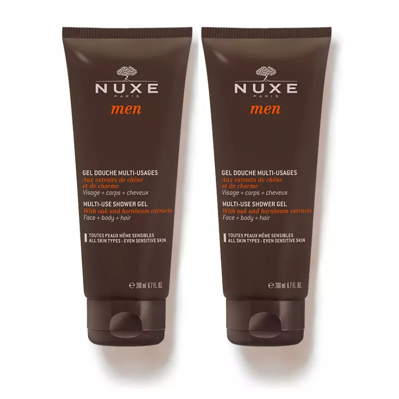 

Nuxe Набор: гель для душа для мужчин, 200 мл х 2 шт (Nuxe, Men)