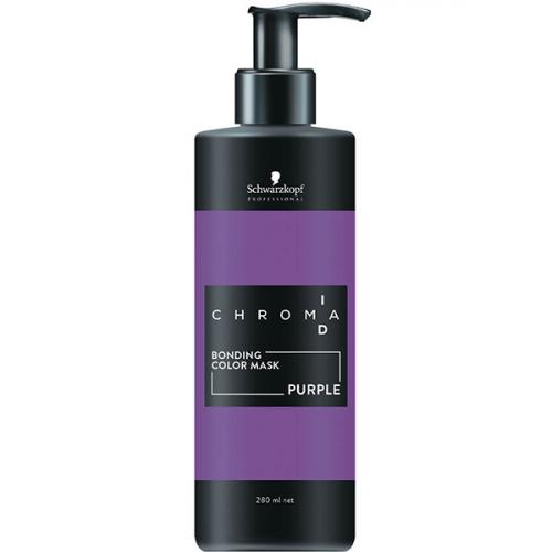 Schwarzkopf Professional Тонирующая бондинг-маска Chroma ID, 280 мл - Фиолетовый (Schwarzkopf Professional, Окрашивание)