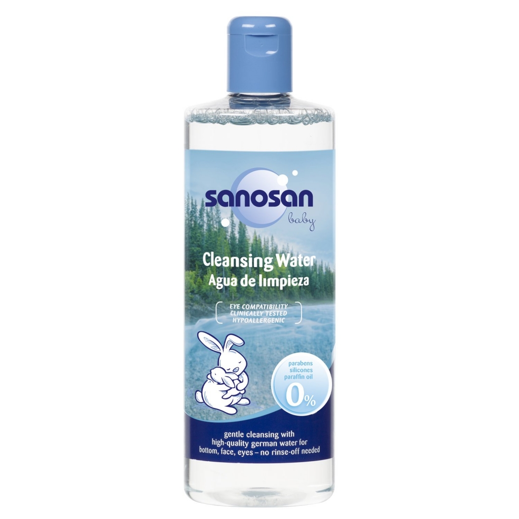 

Sanosan Очищающая мицеллярная вода для детей, 500 мл (Sanosan, Умывание)